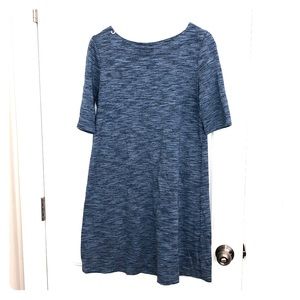 Light blue maternity dress